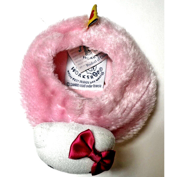 2009 Build a Bear Hello Kitty Replacement Slipper light pink-ONE SLIPPER ONLY - Picture 6 of 6